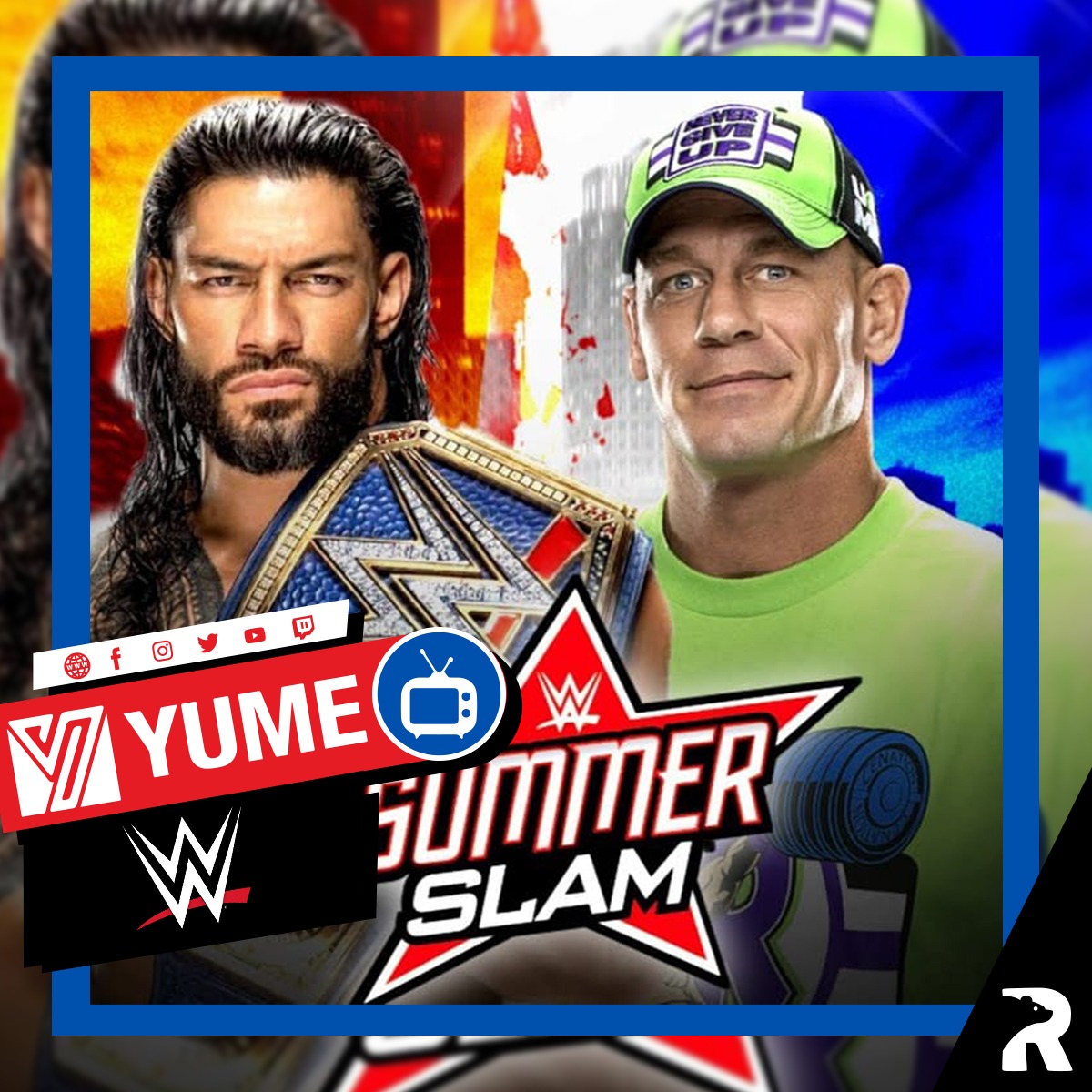 WWE John Cena contra Roman Reigns por el campeonato Universal